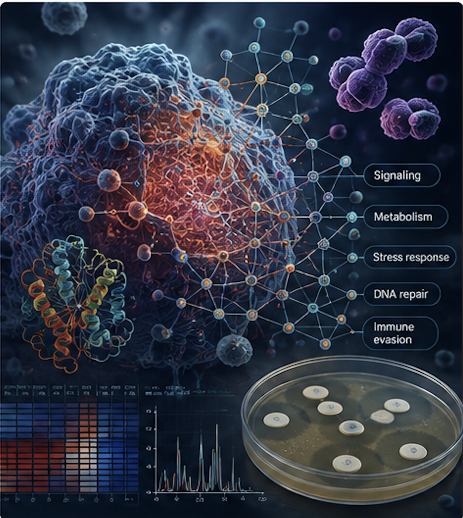 Biological illustration for molecular mechanisms of disease and drug action